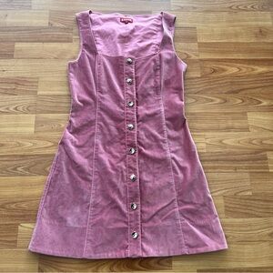 NWOT Staud Pink Yin Yang Mini Dress